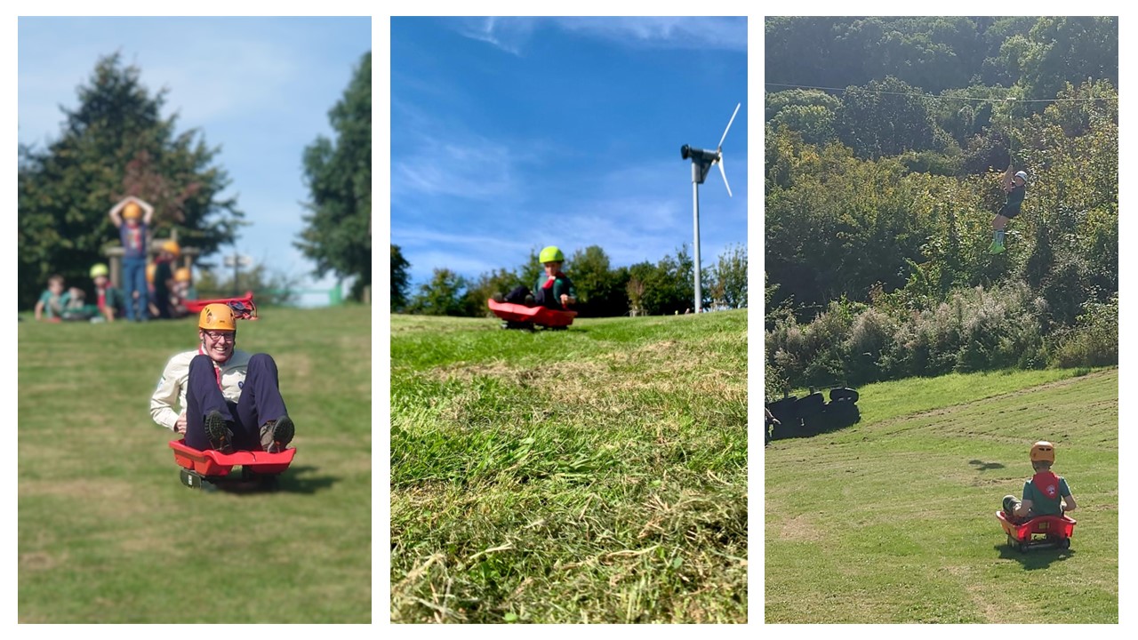 Grass Sledging